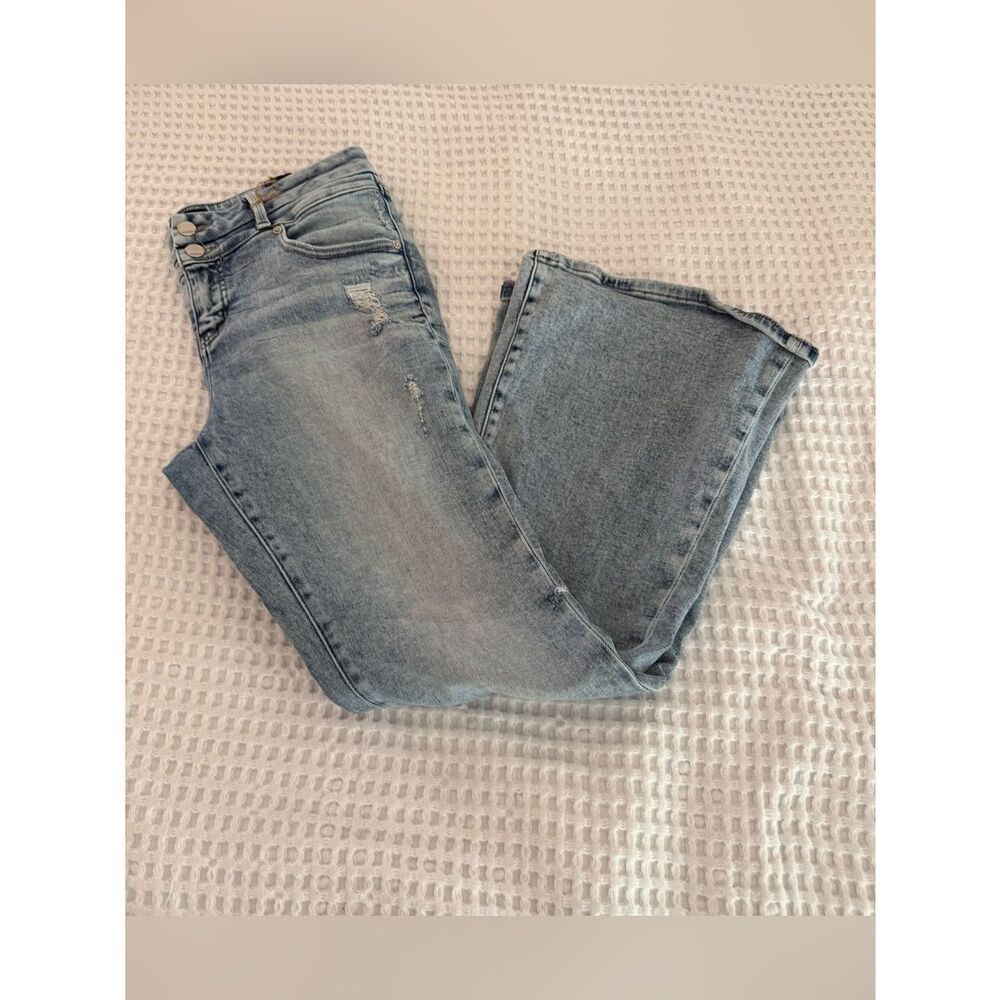 Buckle Black  Fit No. 53 FLARE Medium Wash High-Rise Jeans mid rise